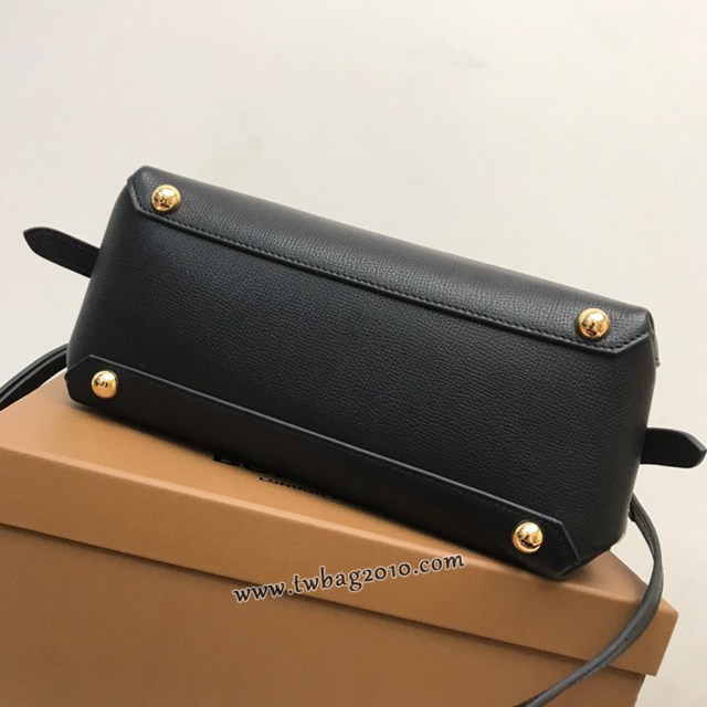 Burberry專門店新款托特包 巴寶莉粒紋皮革手提肩背女包 yxb1493